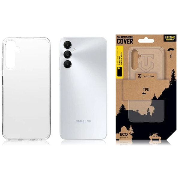 Zadný kryt Tactical TPU pre Samsung Galaxy A05s, transparentná Zadný kryt Tactical TPU pre Samsung Galaxy A05s, transparentná