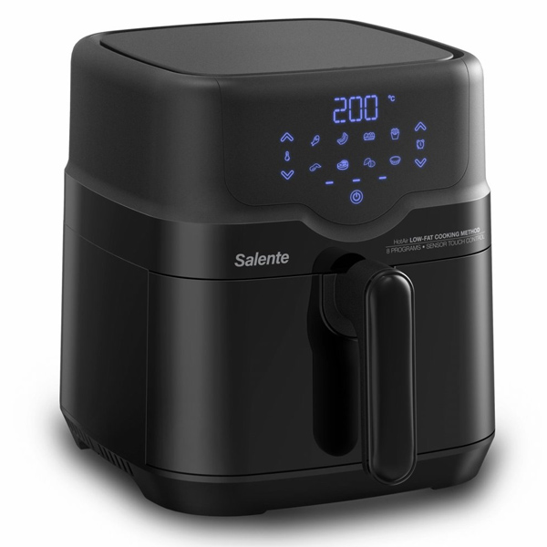 Salente HotAir, teplovzdušná fritéza 2 v 1, 4,3 l, čierna Salente HotAir, teplovzdušná fritéza 2 v 1, 4,3 l, čierna