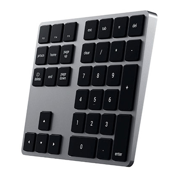 Satechi numerická hliníková prídavná klávesnica pre Mac, sivá