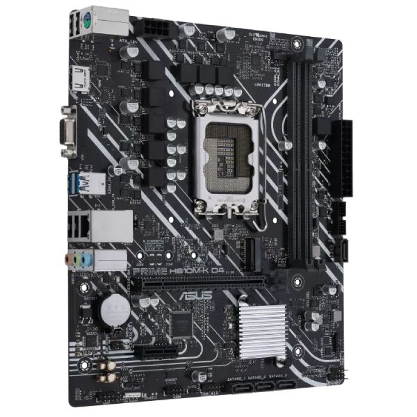 ASUS PRIME H610M-K D4, Intel H610, LGA1700, 2xDDR4, mATX