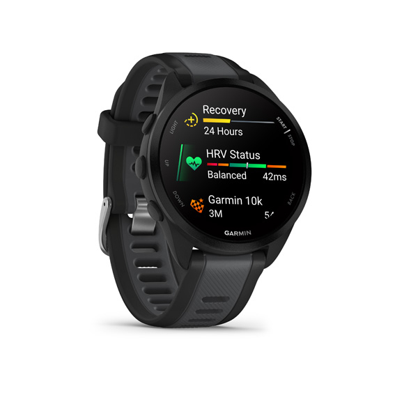 Garmin Forerunner 165, Black/Slate Grey Garmin Forerunner 165, Black/Slate Grey