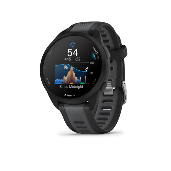Garmin Forerunner 165, Black/Slate Grey Garmin Forerunner 165, Black/Slate Grey