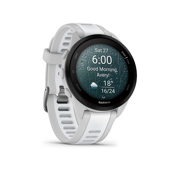 Garmin Forerunner 165, Mist Grey/Whitestone Garmin Forerunner 165, Mist Grey/Whitestone