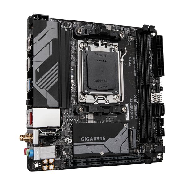 Gigabyte B650I AX základná doska, AMD B650, AM5, 2xDDR5, mini-ITX