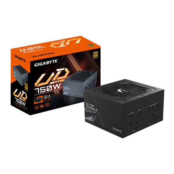 Gigabyte Zdroj UD750GM PG5 750 W 80 plus GOLD, modulárny Gigabyte Zdroj UD750GM PG5 750 W 80 plus GOLD, modulárny