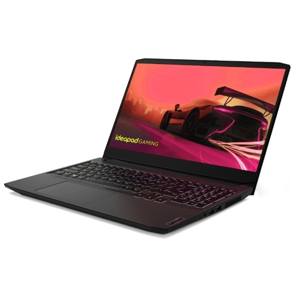 Lenovo IdeaPad Gaming 3 15ACH6, Ryzen5 5500H, 16/512 GB-SSD, 15,6" FHD IPS, AG RTX2050-4 GB, DOS, Shadow Black