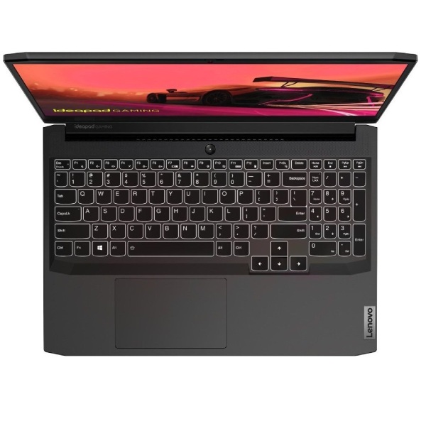 Lenovo IdeaPad Gaming 3 15ACH6, Ryzen5 5500H, 16/512 GB-SSD, 15,6" FHD IPS, AG RTX2050-4 GB, DOS, Shadow Black