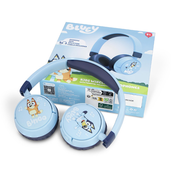 OTL Technologies detské bezdrôtové slúchadlá Bluey