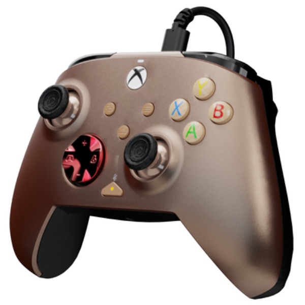 PDP káblový ovládač pre Xbox Series, Rematch Nubia Bronze