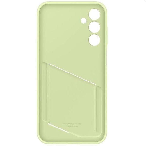 Puzdro Card Slot Cover pre Samsung Galaxy A15, limetková