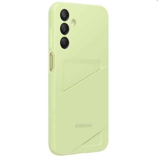 Puzdro Card Slot Cover pre Samsung Galaxy A15, limetková