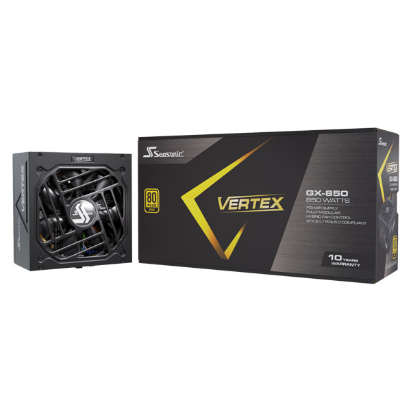 Seasonic Vertex GX 850W Gold,  Modulárny zdroj