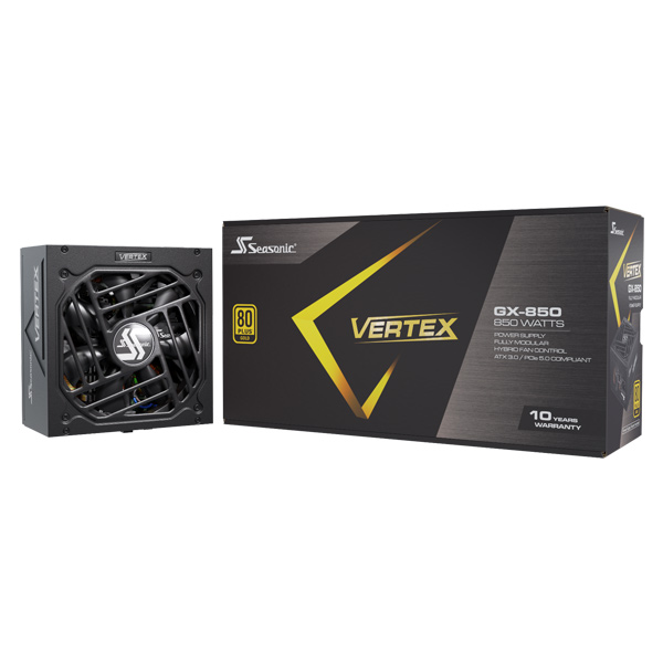 Seasonic Vertex GX 850W Gold, Modulárny zdroj Seasonic Vertex GX 850W Gold, Modulárny zdroj