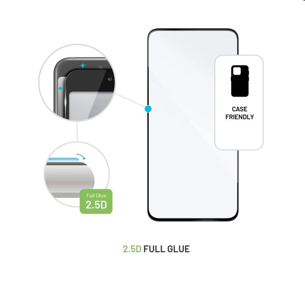 FIXED Full-Cover Ochranné tvrdené sklo pre Samsung Galaxy A55 5G, čierne FIXED Full-Cover Ochranné tvrdené sklo pre Samsung Galaxy A55 5G, čierne