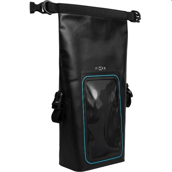 FIXED Vodeodolný vak Float Bag s kapsou pre mobilný telefón 3L, čierne FIXED Vodeodolný vak Float Bag s kapsou pre mobilný telefón 3L, čierne