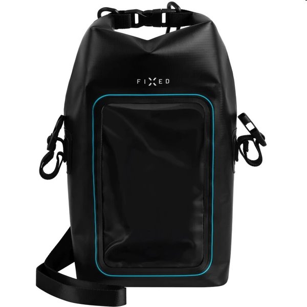FIXED Vodeodolný vak Float Bag s kapsou pre mobilný telefón 3L, čierne FIXED Vodeodolný vak Float Bag s kapsou pre mobilný telefón 3L, čierne