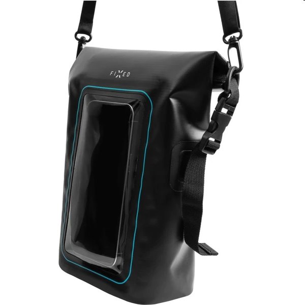 FIXED Vodeodolný vak Float Bag s kapsou pre mobilný telefón 3L, čierne FIXED Vodeodolný vak Float Bag s kapsou pre mobilný telefón 3L, čierne