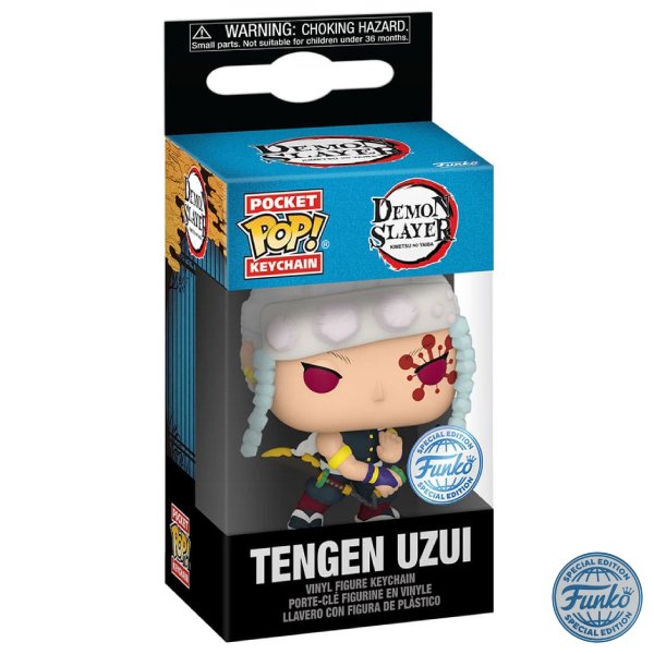 Funko POP! Kľúčenka Tengen Uzui (Demon Slayer)