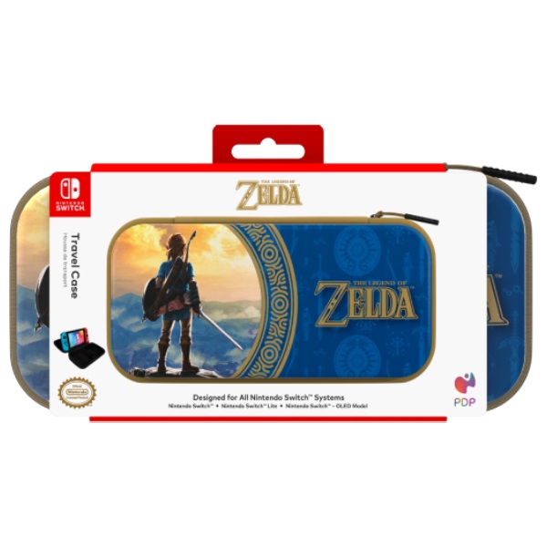 PDP cestovné puzdro pre Nintendo Switch, Zelda Hyrule Blue