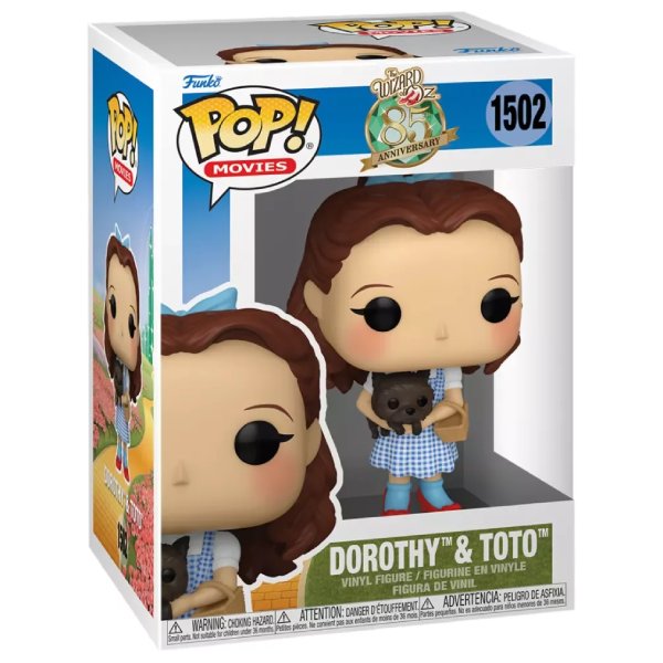 POP! Movies: Dorothy & Toto 85th Anniversary (Wizard of Oz)