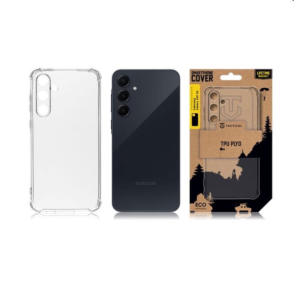 Puzdro Tactical TPU Plyo pre Samsung Galaxy A55 5G, transparentné