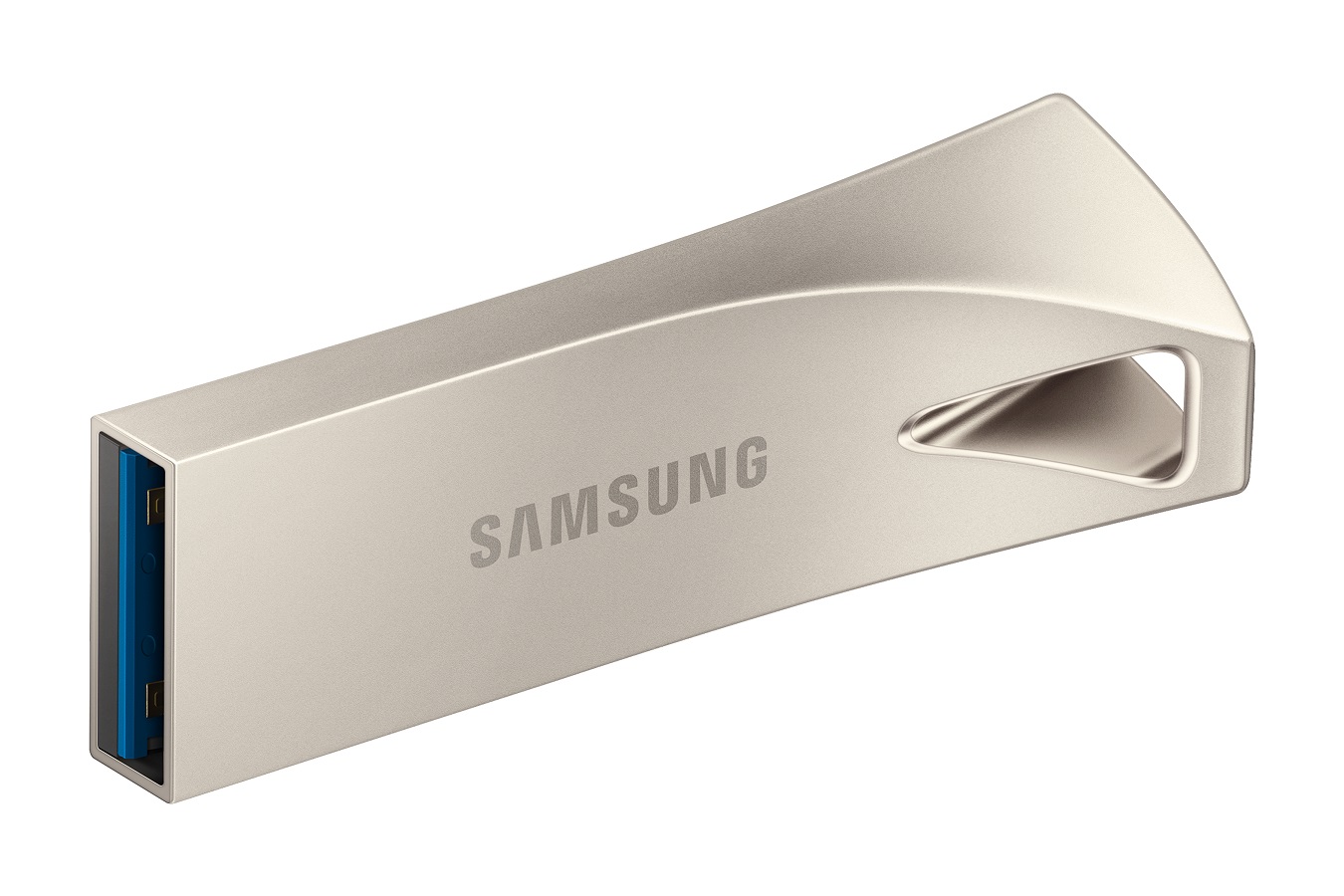 USB kľúč Samsung BAR Plus 512 GB, USB 3.2 Gen 1, strieborný