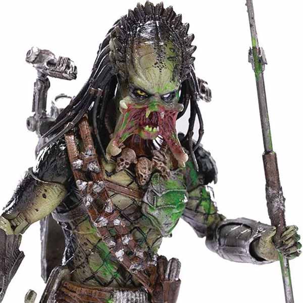 Figúrka Wolf Predator Battle Damage Previews Exclusive 1/18