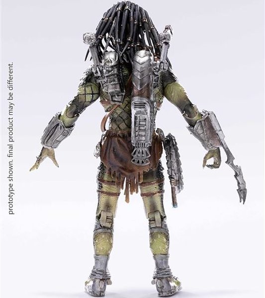 Figúrka Wolf Predator Battle Damage Previews Exclusive 1/18