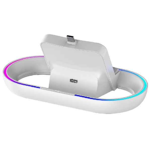 iPega P5P02 nabíjacia stanica s RGB pre PlayStation Portal Remote Player, biela iPega P5P02 nabíjacia stanica s RGB pre PlayStation Portal Remote Player, biela
