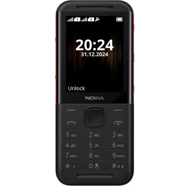 Nokia 5310 DS 2024, červeno-čierna Nokia 5310 DS 2024, červeno-čierna