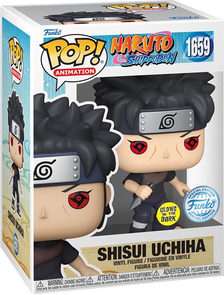 POP! Animation: Shisui Uchiha (Naruto) Special Editon (Glows in the Dark)