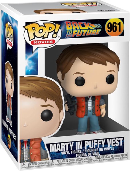 POP! Movies: Marty in Puffy Vest (Back To The Future)