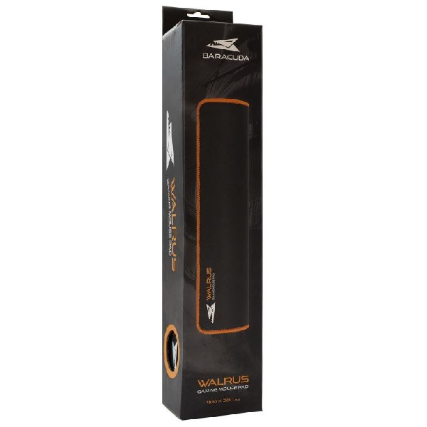 Baracuda podložka pod myš WALRUS L, 400 x 300 mm, čierna Baracuda podložka pod myš WALRUS L, 400 x 300 mm, čierna