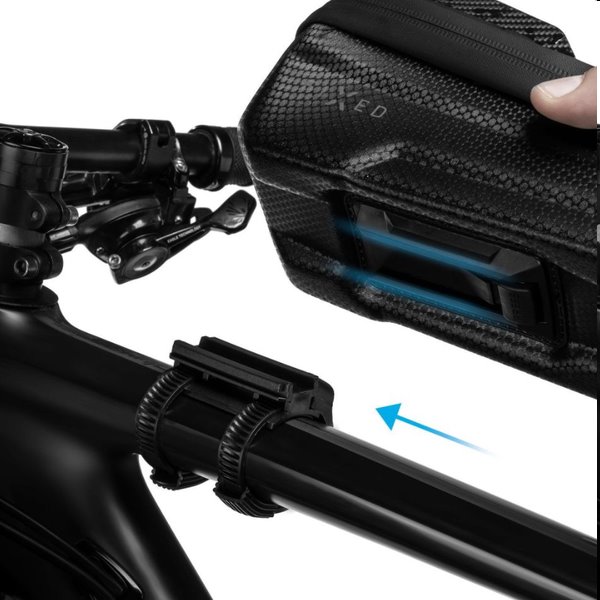 FIXED Odnímateľné puzdro mobilného telefónu na bicykel Bikee Bag, čierne FIXED Odnímateľné puzdro mobilného telefónu na bicykel Bikee Bag, čierne