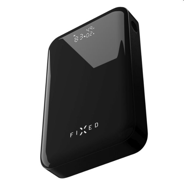 FIXED Powerbanka Zen 20 Pro s LCD displejom a výstupom 130W, 20 000 mAh, čierna