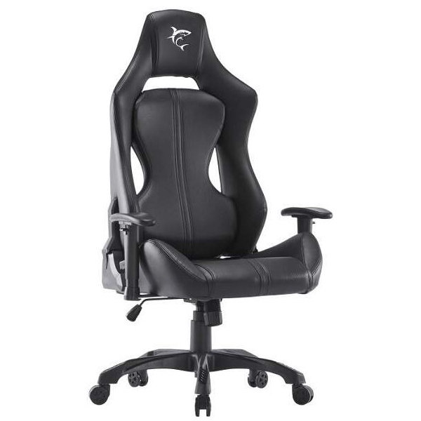 Herné kreslo White Shark MONZA-BLACK, čierne Herné kreslo White Shark MONZA-BLACK, čierne