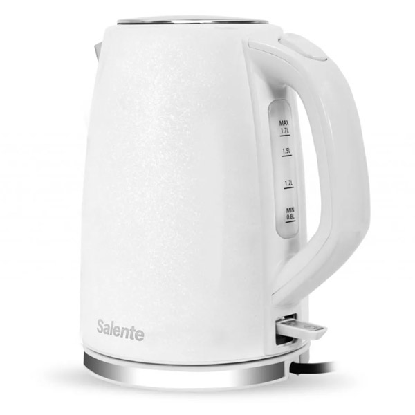 Salente IceQueen, rýchlovarná kanvica 1,7 l, nerezová oceľ, biela Salente IceQueen, rýchlovarná kanvica 1,7 l, nerezová oceľ, biela