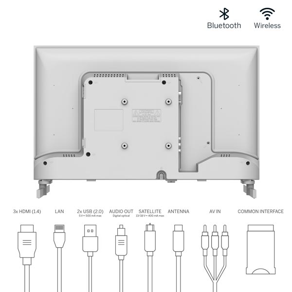 Thomson 24HA2S13CW HD 12V Android, biely Thomson 24HA2S13CW HD 12V Android, biely