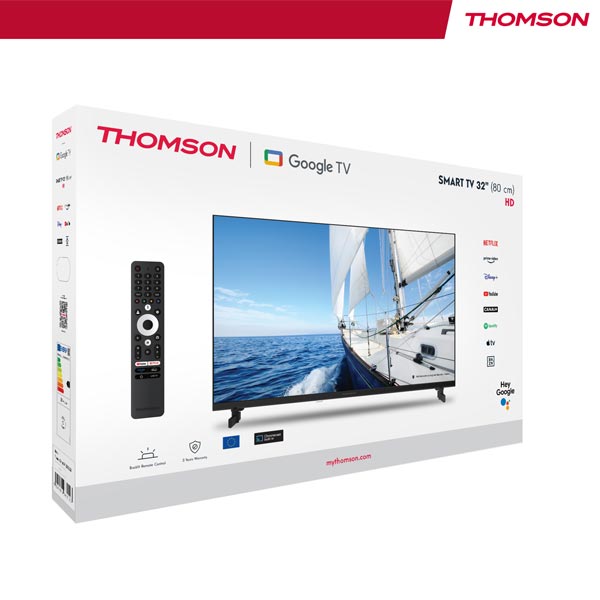 Thomson 32HG2S14 - Google TV 32" HD Black