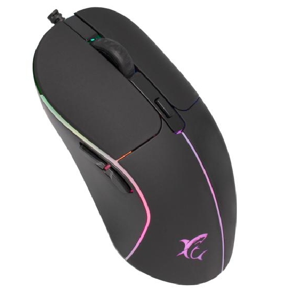 White Shark Gaming mouse WARLOCK, 6400 dpi, čierna White Shark Gaming mouse WARLOCK, 6400 dpi, čierna