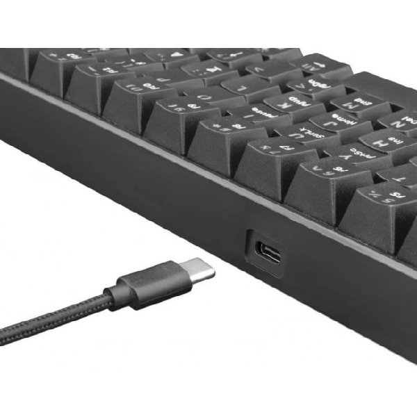 White Shark mechanická herná klávesnica SHINOBI, US, modrý switch, čierna White Shark mechanická herná klávesnica SHINOBI, US, modrý switch, čierna