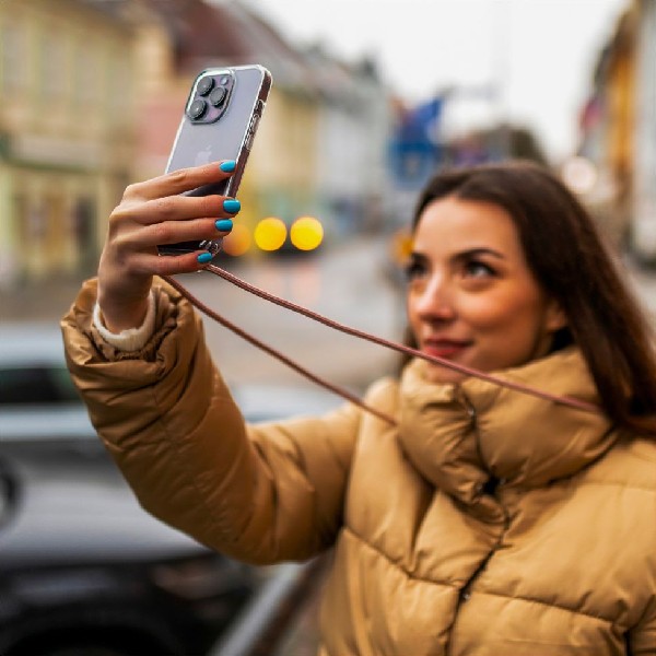 FIXED Pure Neck so šnúrkou na krk pre Samsung Galaxy A55 5G, ružová FIXED Pure Neck so šnúrkou na krk pre Samsung Galaxy A55 5G, ružová