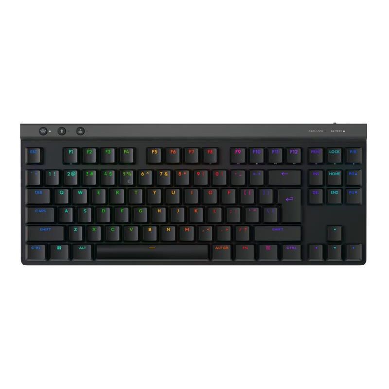 Logitech G515 LIGHTSPEED TKL - herná klávesnica, Tactile, čierna, US