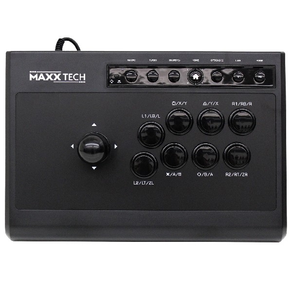 Maxx Tech Arcade Fight Stick pre PC, NSW, PS3/4, Xbox One, Xbox Series X|S, Android Maxx Tech Arcade Fight Stick pre PC, NSW, PS3/4, Xbox One, Xbox Series X|S, Android