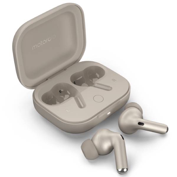 Motorola Moto Buds Plus, krémové Motorola Moto Buds Plus, krémové