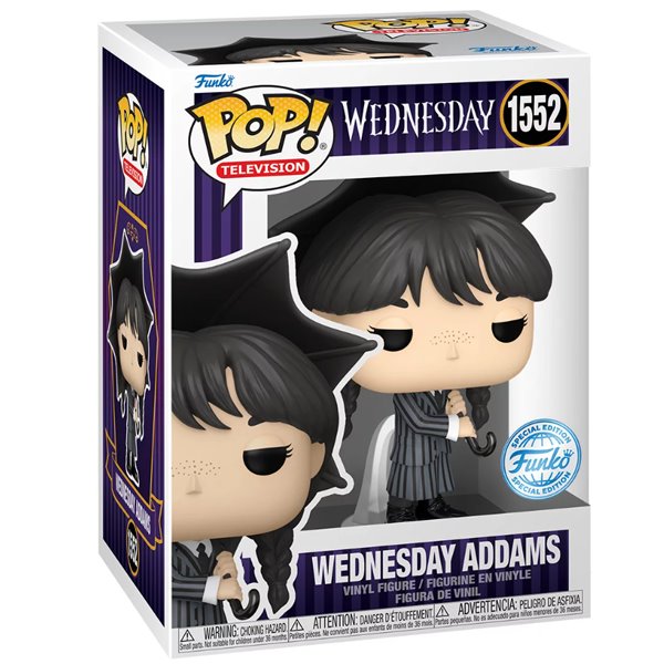 POP! TV: Wednesday Addams with Umbrella (Wednesday) Special Edition POP! TV: Wednesday Addams with Umbrella (Wednesday) Special Edition