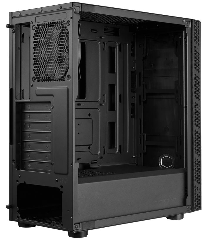 COOLER MASTER case MasterBox MB600L V2 TG + 650W PSU, ATX, Mid Tower