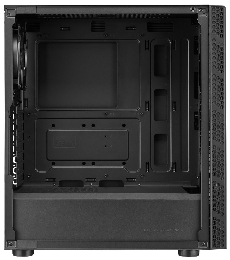 COOLER MASTER case MasterBox MB600L V2 TG + 650W PSU, ATX, Mid Tower
