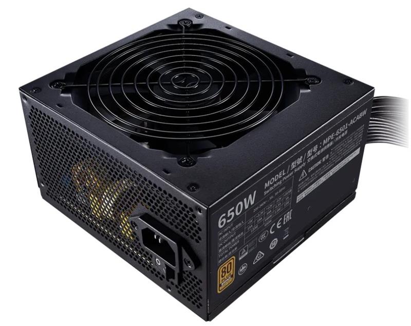 COOLER MASTER case MasterBox MB600L V2 TG + 650W PSU, ATX, Mid Tower