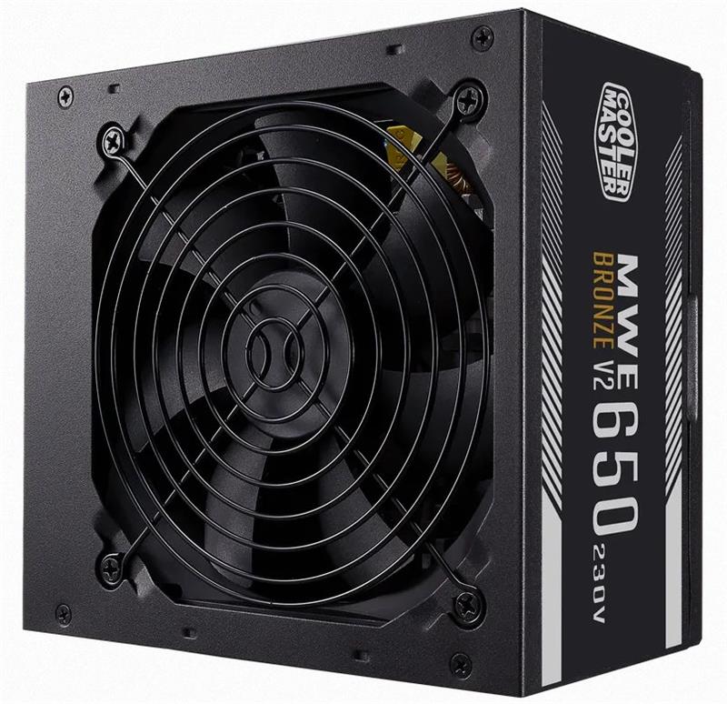 COOLER MASTER case MasterBox MB600L V2 TG + 650W PSU, ATX, Mid Tower